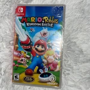 Brand New n' package sealed Mario + Rabbids Kingdom Battle Nintendo Switch Game